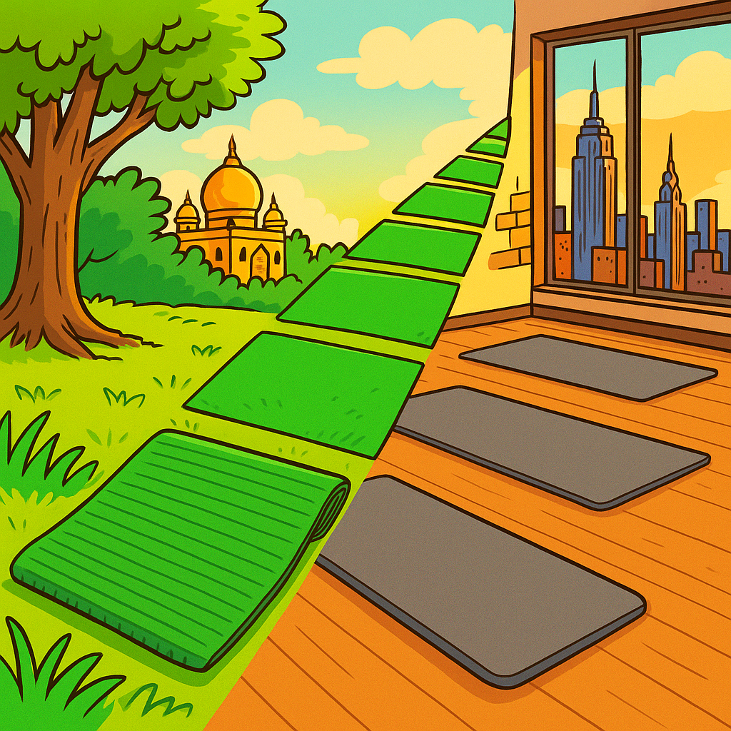 histoire tapis yoga